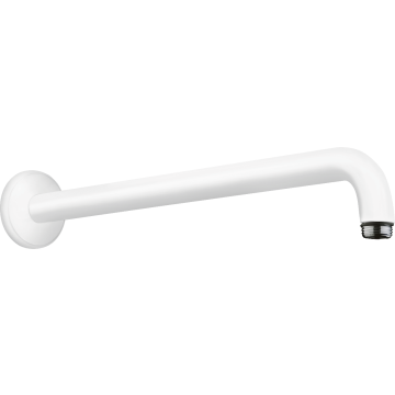 Ramię prysznicowe 38,9 cm biały matowy
