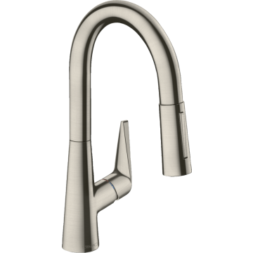 Talis m51 jednouchwytowa bateria kuchenna 160, wyciągana wylewka, 2jet stal szlachetna finish