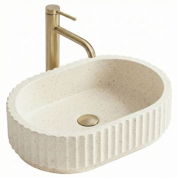 Margaret beige umywalka nablatowa