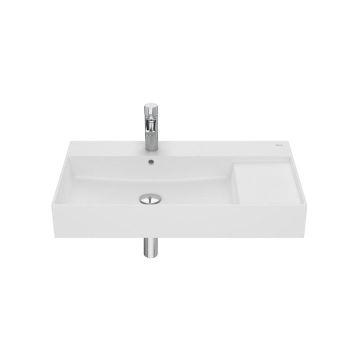 Inspira square umywalka 800x490 fineceramic ® biały mat