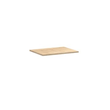 Blat łazienkowy 60 cm mdf jasny dąb 2,8 cm