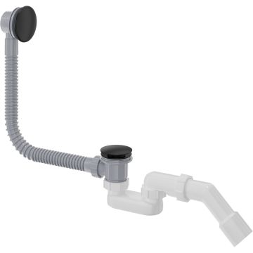 Syfon wannowy click-clack, nero