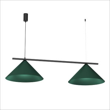 Lampa wisząca capital black/green 2xgx53