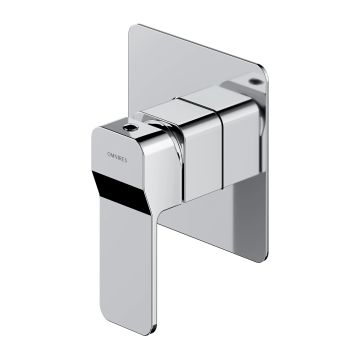 Slidebateria prysznicowa podtynkowa, chrom