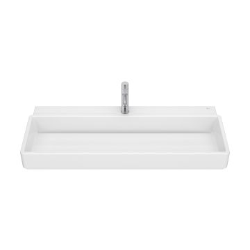 Tura umywalka ścienna /meblowa 100x43 cm z 1 otworem na baterię