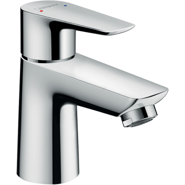 Talis e jednouchwytowa bateria umywalkowa 80 lowflow z kompletem odpływowym z cięgłem chrom