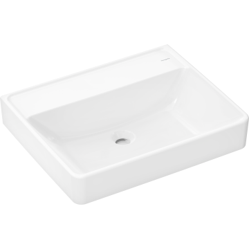 Xanuia q umywalka wisząca 600/480 bez otworu na baterię, bez przelewu, smartclean biały