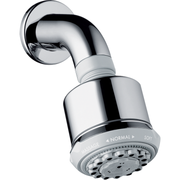 Clubmaster głowica prysznicowa 85 3jet ecosmart z ramieniem pryszniocwym chrom