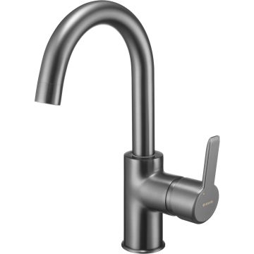 Arnika titanium bateria umywalkowa stojąca z wylewką 'u'