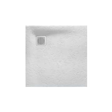 Terran brodzik kwadratowy 900 x 900 mm syfon w kpl. perłowy