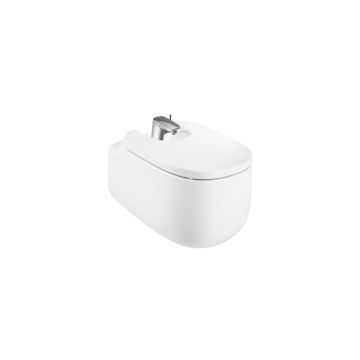 Beyond bidet podwieszany 580mm z otworami pod pokrywą bidetową, supraglaze