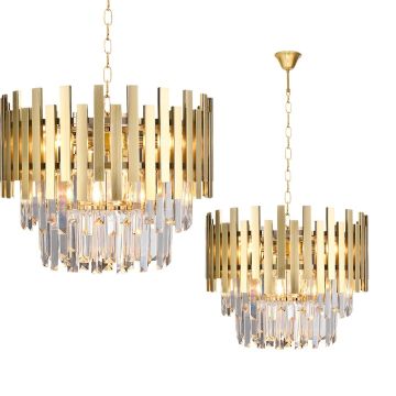 żyrandol aspen gold 6xe14