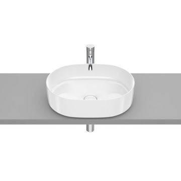 Inspira umywalka nablatowa 50x34cm cienkościenna round fineceramic®
