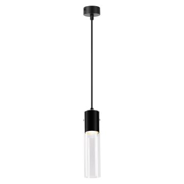Lampa wisząca ricky czarny 1xgu10