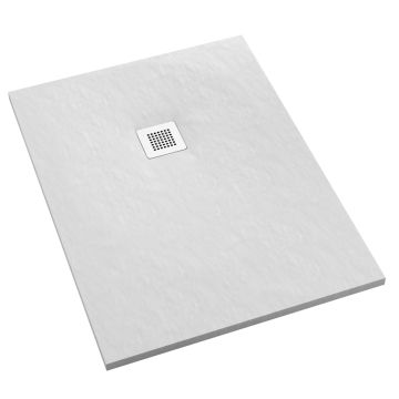 Brodziki kalait white stone 90x180x4 cm
