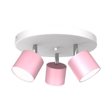 Lampa sufitowa dixie pink 3xgx53