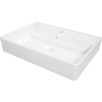 Umywalka temisto biała stawiana na blat 610x410 mm