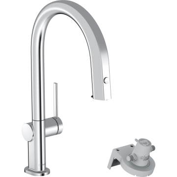 Aqittura m91 filtersystem 210 1jet z wyciąganą wylewką, sbox chrom