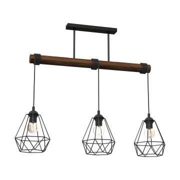 Lampa wisząca acero 3xe27