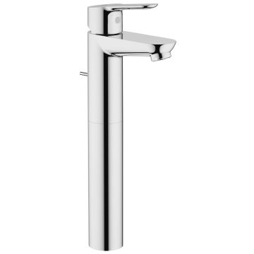 Bauedge bateria umywalkowa, z kompletem odpływowym, chrom xl
