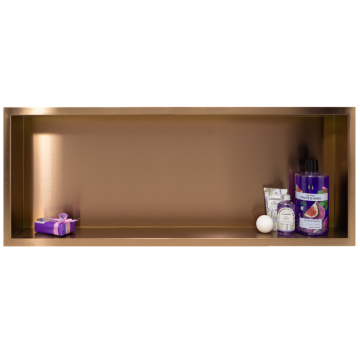 Wall-box one copper - półka pojedyncza miedziana 90x30x10 cm