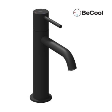 Es 012.21bm bateria umywalkowa czarny mat stojąca ess 190 mm bez korka