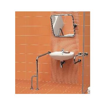 Uchwyt ścienno-podłogowy 750x800 mm lewy